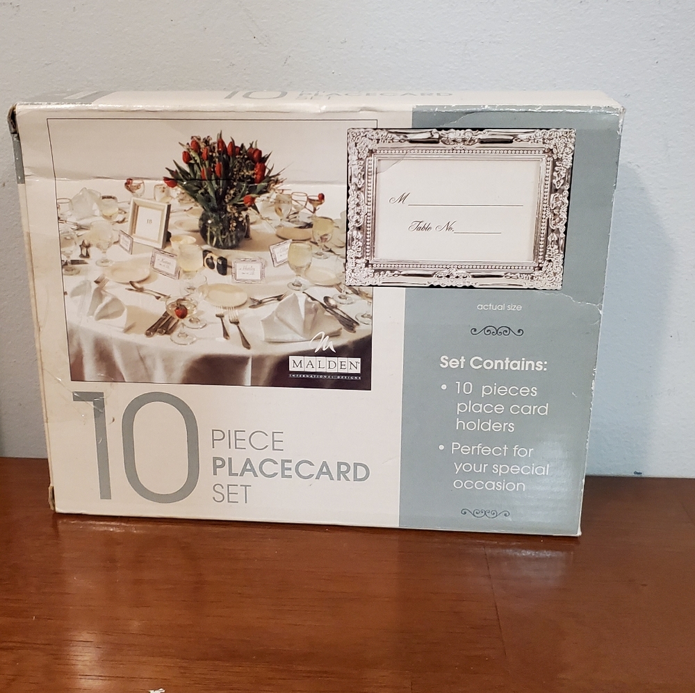 Place card holder set of 10